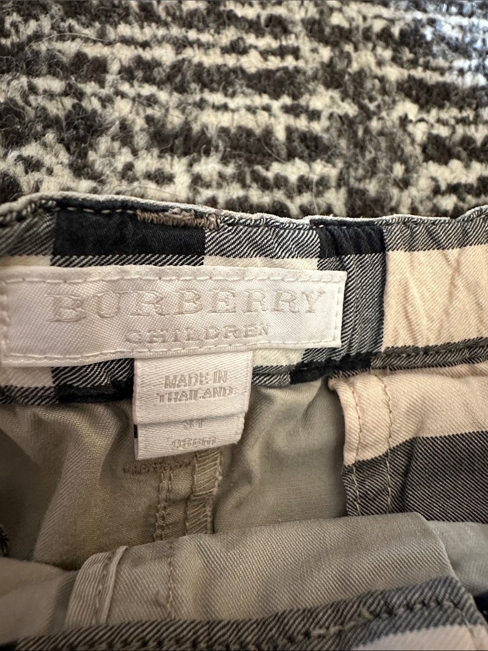 Burberry Children Khaki Pants - Picture 4 of 4